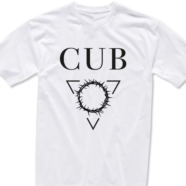 CUB WHITE TEE 640